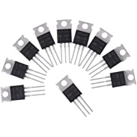 Los mejores  - Movilideas 10 Unidades de Transistor IRF540 Mosfet 28A 100V 150W TO-220 N-Channel 33A 100V Power MOSFET